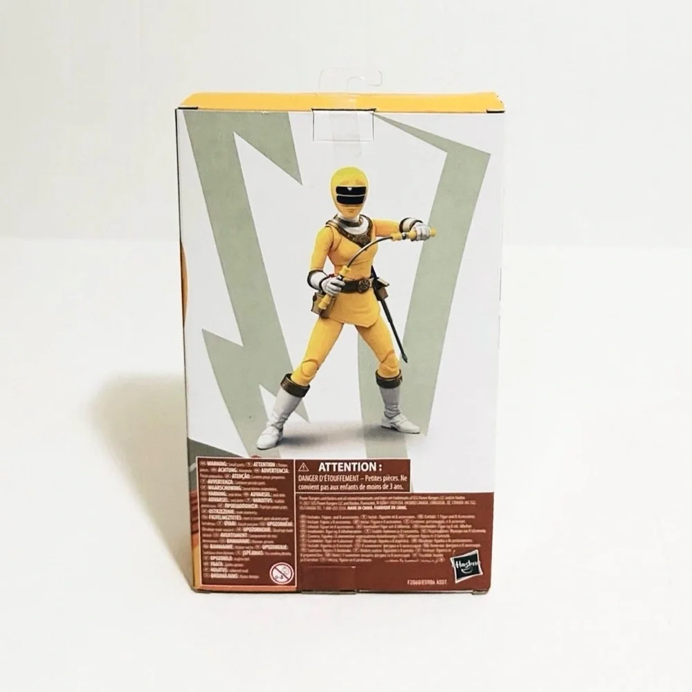 Power Rangers Lightning Collection Zeo Yellow Ranger Figure - Picture 3 of 10